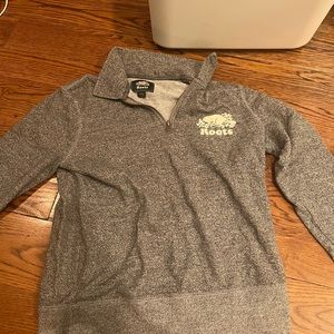 roots quarter zip